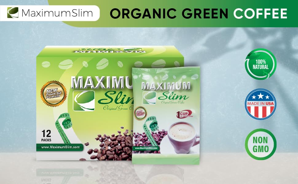 Premium Coffee BOOSTS your Metabolism DETOXES your Body & CONTROLS your Appetite Maximum Slim uk supplements
