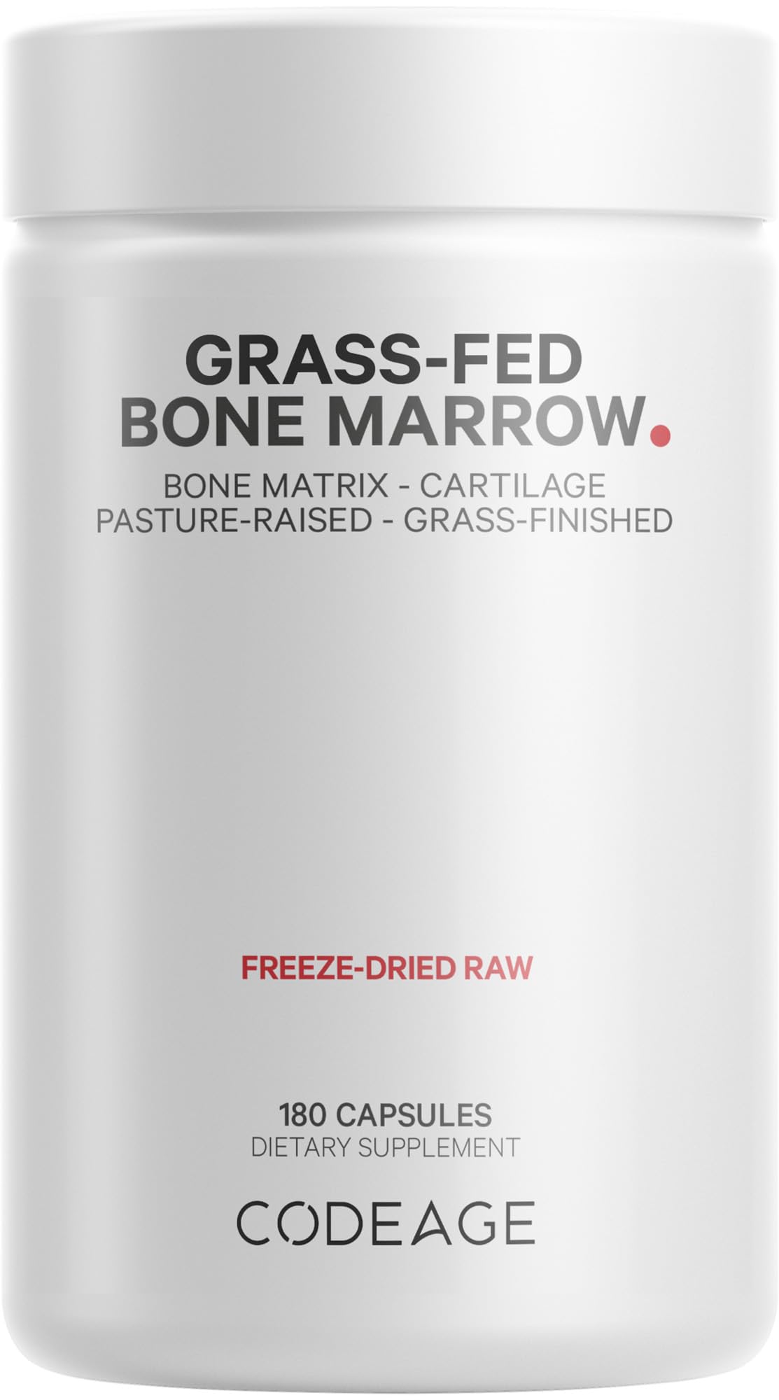 Codeage Grass Fed Bone Marrow, Full Spectrum Whole Bone Extract Codeage uk supplements