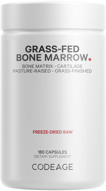 Codeage Grass Fed Bone Marrow, Full Spectrum Whole Bone Extract Codeage uk supplements