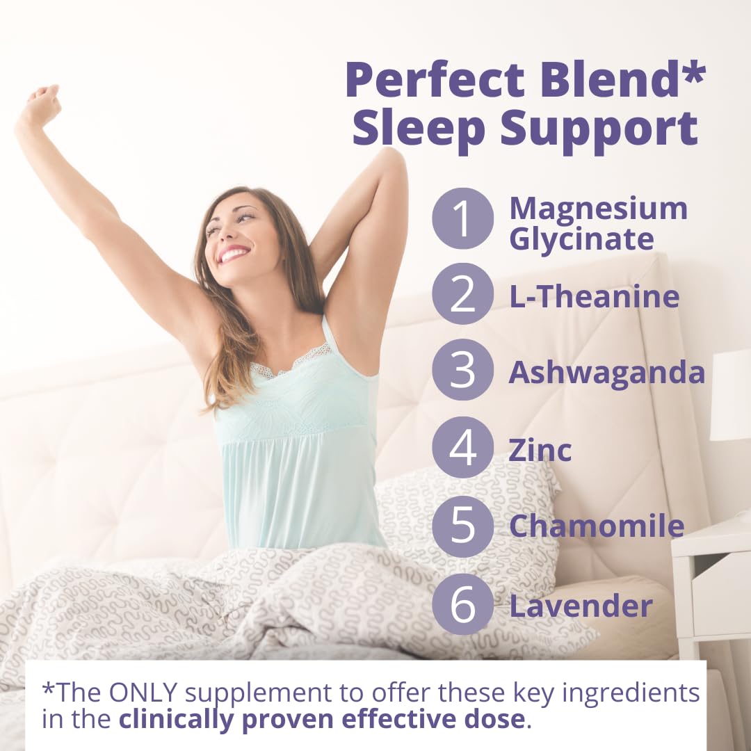 Meno Sleep Menopause Support Supplement: Clinically Proven Ingredients Improve Energy, Mood & Mental Clarity. Magnesium Glycinate, L-Theanine, Ashwagandha, Made in USA, Vegan, Hormone Free 120 Ct MenoMorphosis uk supplements