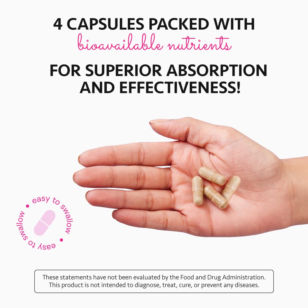 Ayurvedic Elite Prenatal Vitamins with Folate, Choline, Iron, Iodine & more | Made in USA | Optimal Bioavailability | Supports Baby's Growth and Brain Development | 30 Day Supply - OSH Wellness Freshly Moms uk supplements