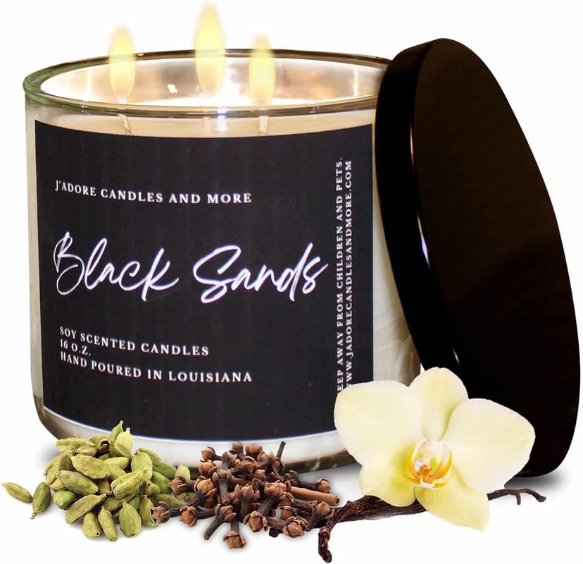 100% Soy Candles Clearance (16 Oz) - Hand Poured Scented with Essential Oil, Aromatherapy Candles Krewe Home Interiors uk supplements
