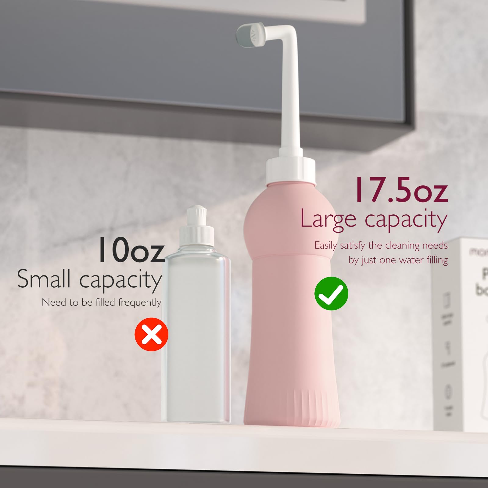 Momcozy 17oz Postpartum Upside Down Peri Bottle, Ergonomic, Perfect for Maternity Women Moms Momcozy uk supplements