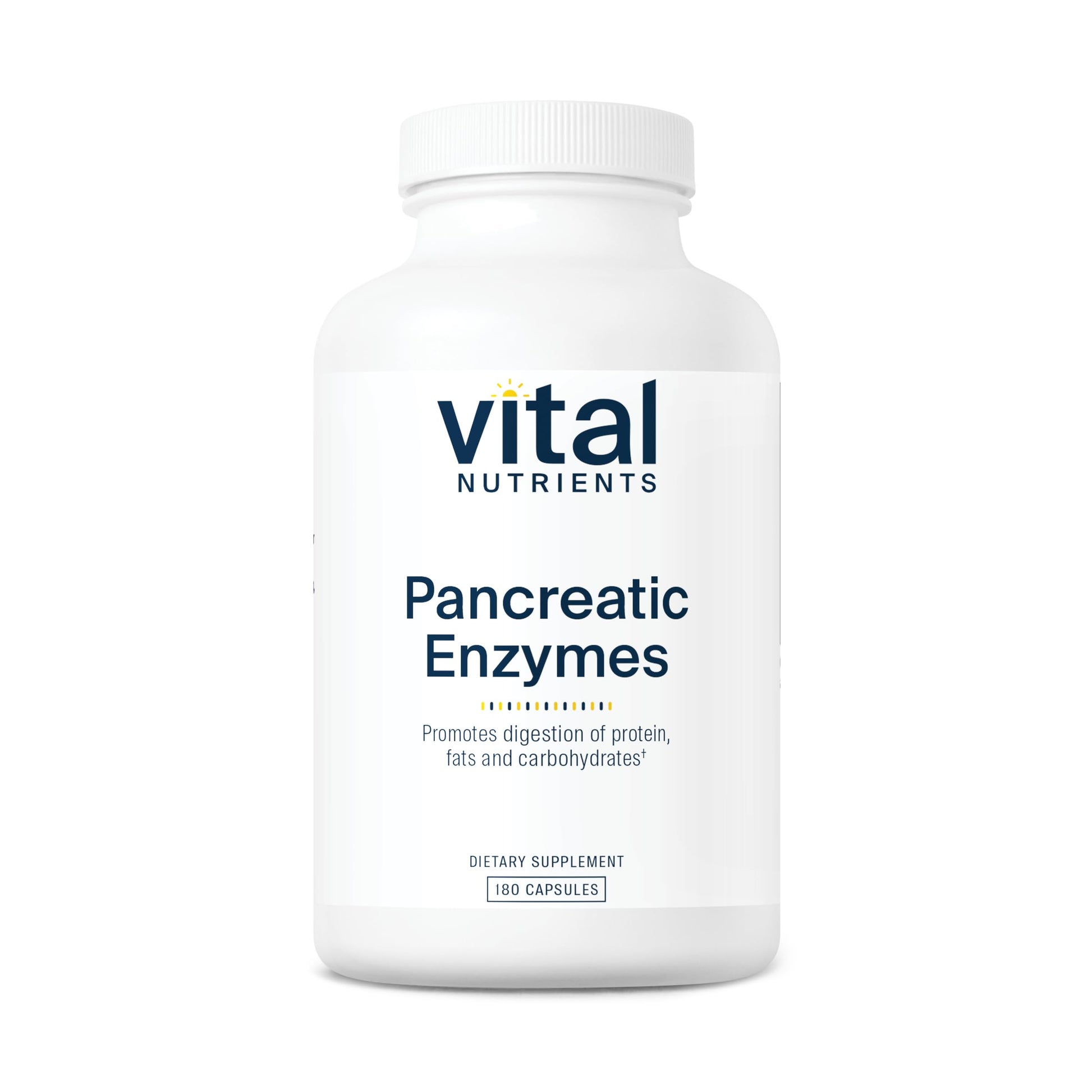 Vital Nutrients Pancreatic Enzymes 1000mg (Full Strength) | Pancreatin Digestion Supple Vital Nutrients uk supplements