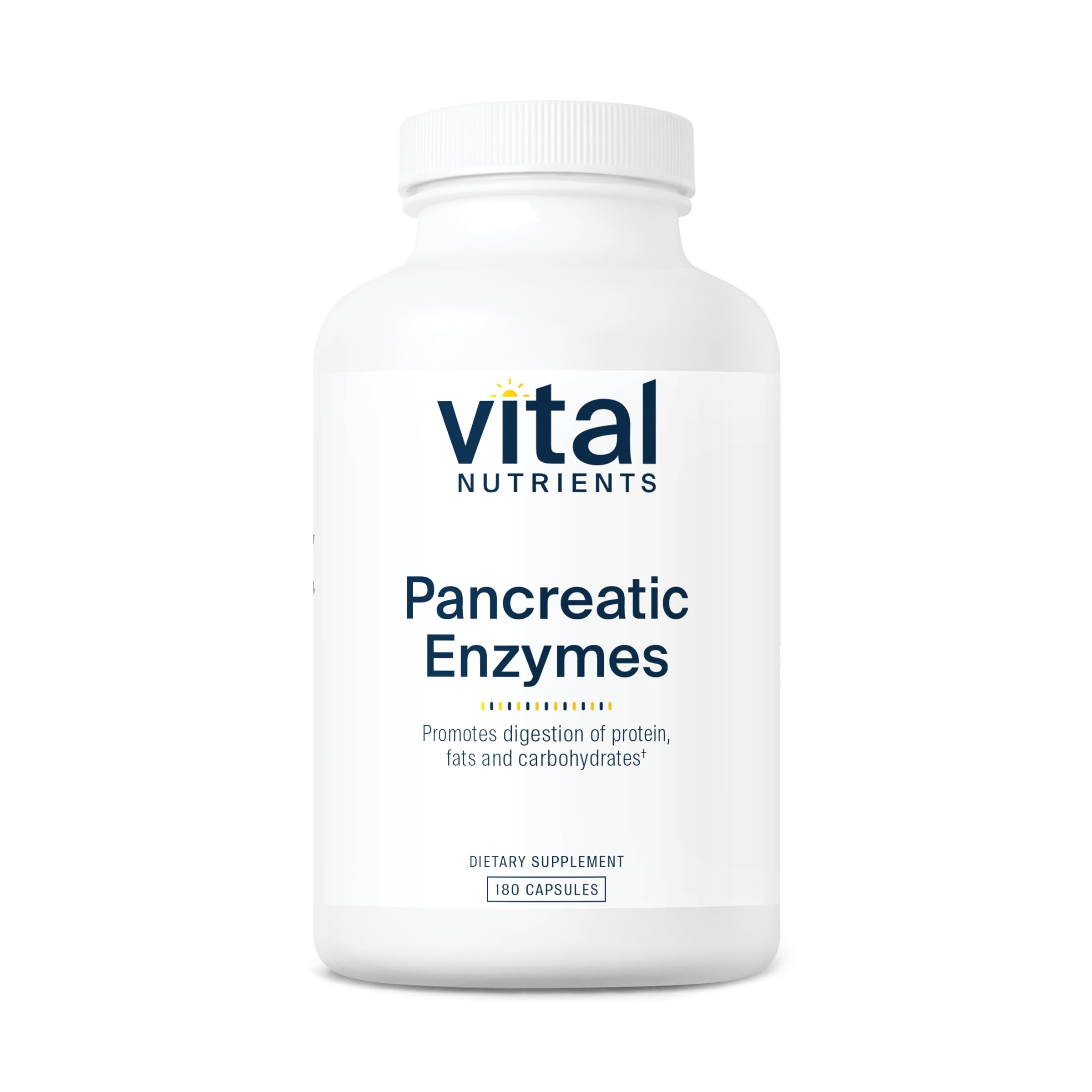 Vital Nutrients Pancreatic Enzymes 1000mg (Full Strength) | Pancreatin Digestion Supple Vital Nutrients uk supplements