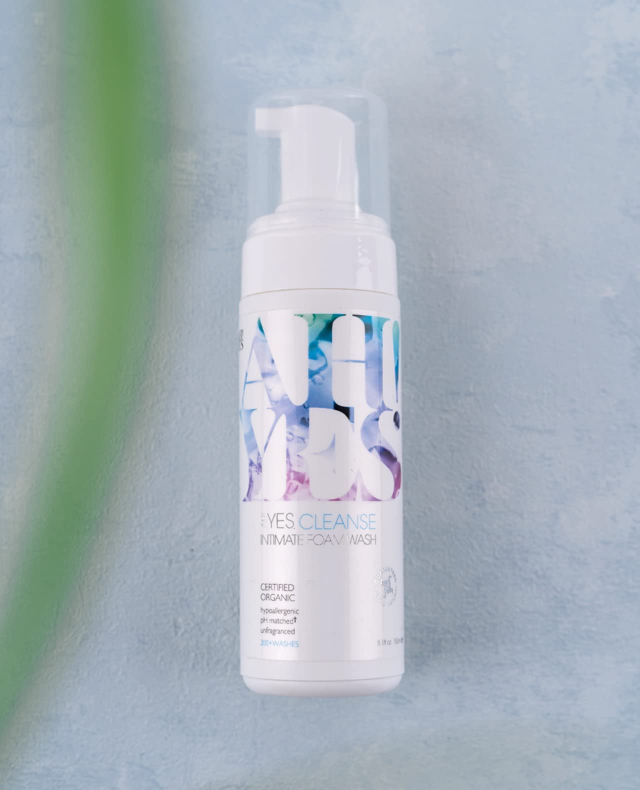 AH! YES CLEANSE Gentle, Organic Foaming Feminine Wash- Unfragranced, pH Matched Vaginal Wash AH! YES uk supplements
