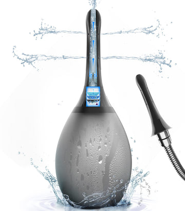 Enema Douche Anti Back-Flow, Amal Douche Connected to Shower Hole,Enema Bulb with 7 Spouts PropoDusche uk supplements