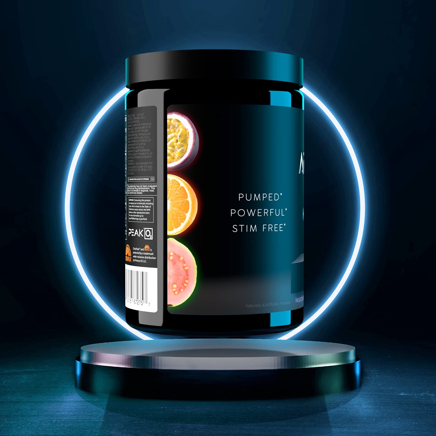 BLACKMARKET AdreNOlyn Stim Free Pre Workout - Caffeine Free Flavored Powdered Drink BLACKMARKET uk supplements