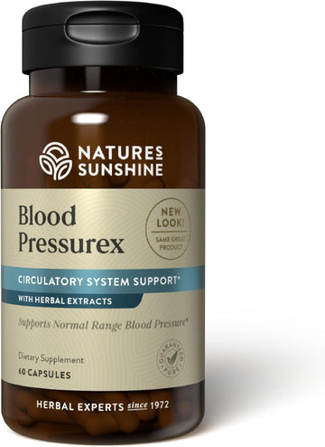 Nature's Sunshine Blood Pressurex 60 Capsules Nature's Sunshine uk supplements