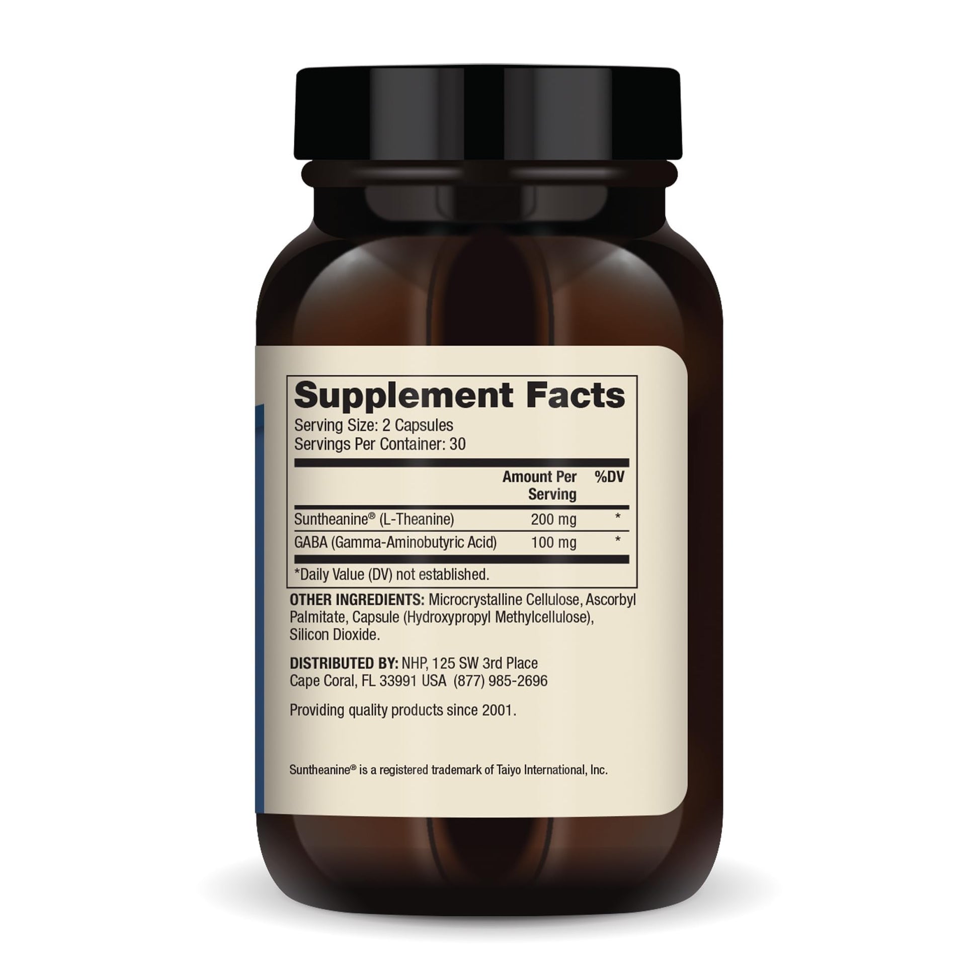 Dr. Mercola L-Theanine Plus GABA - Supports Relaxation - Focus & Cognitive Function - Stress Support Supplement - 200 mg L-Theanine - 100 mg GABA - 60 Capsules Dr. Mercola uk supplements