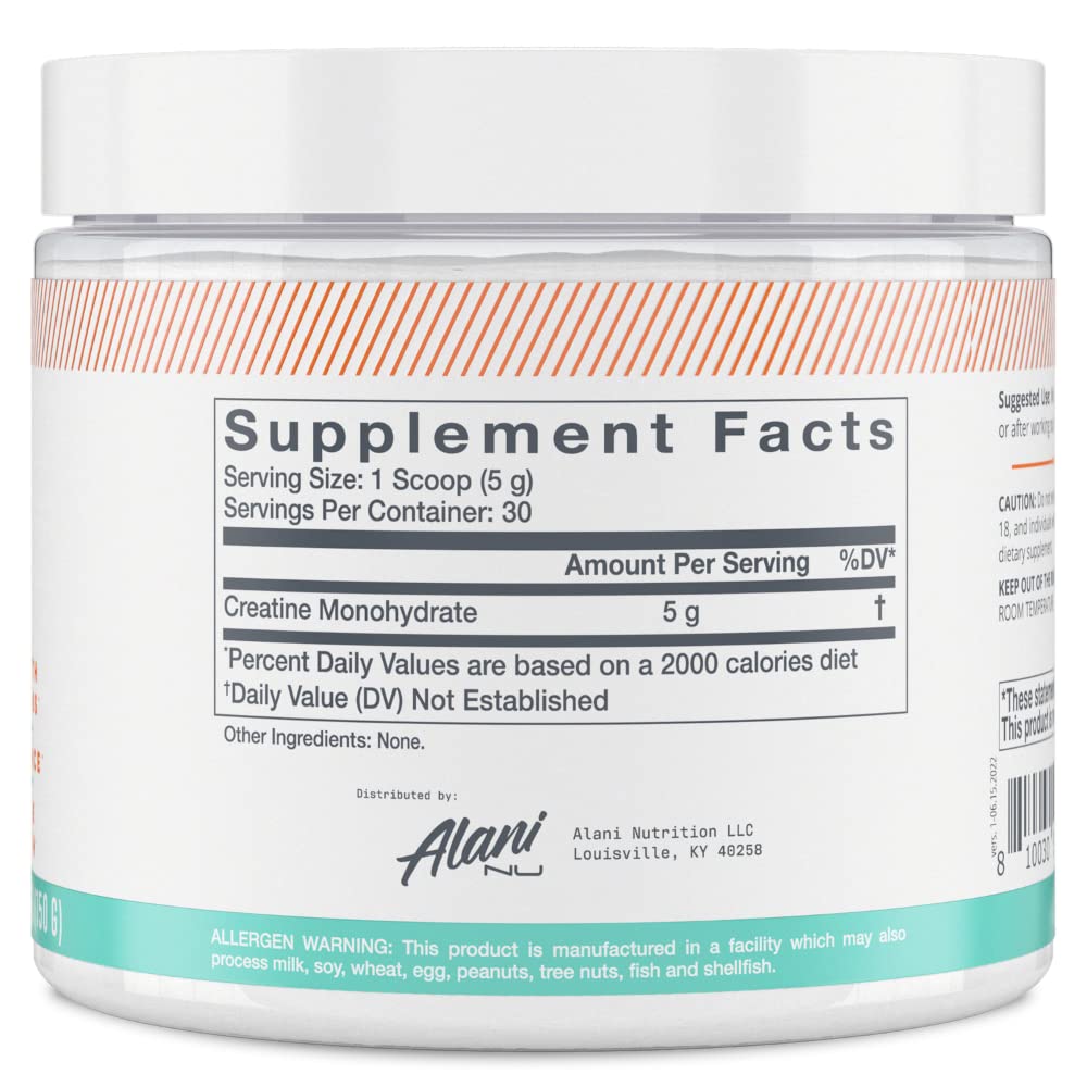 Alani Nu Creatine Monohydrate Powder and Pre Workout Breezeberry Powder Bundle Alani Nu uk supplements