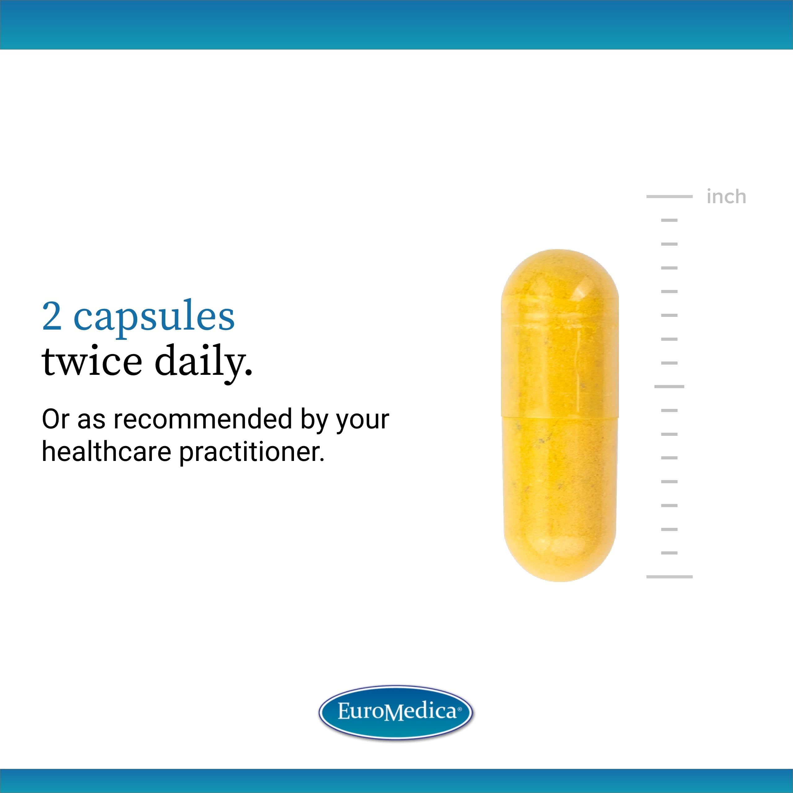 EuroMedica Nerve Complex - Herbal Supplement with Bioactive Vitamin B12 - Circulation & Nerve Health Support Supplement - Vegan Capsules with Boswellia Serrata - 60 Capsules, 2 Pack (120 Capsules) EuroMedica uk supplements