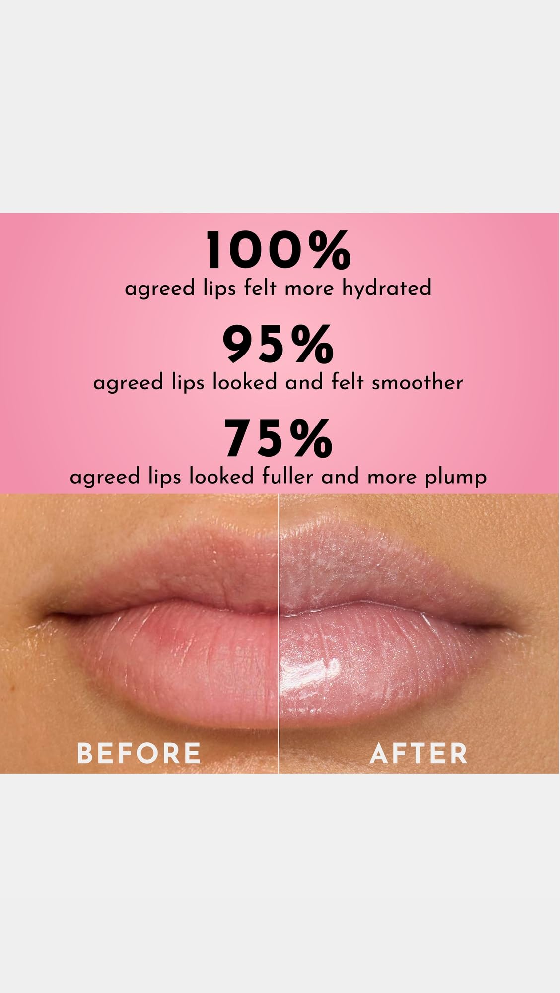 Lawless Women's x LoveShackFancy Forget The Filler Lip Plumping Gloss, Blooming Heirloom, Pink, 0.11 Ounce Lawless uk supplements