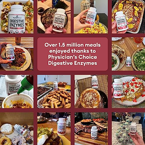 Physician's CHOICE Digestive Enzymes - Multi Enzymes, Organic Prebiotics & Probiotics Physician's CHOICE uk supplements