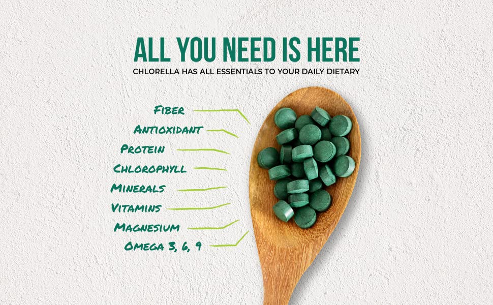 Biogenesis Organic Chlorella Tablets | Australian Grown | Chlorophyll-Rich Biogenesis uk supplements