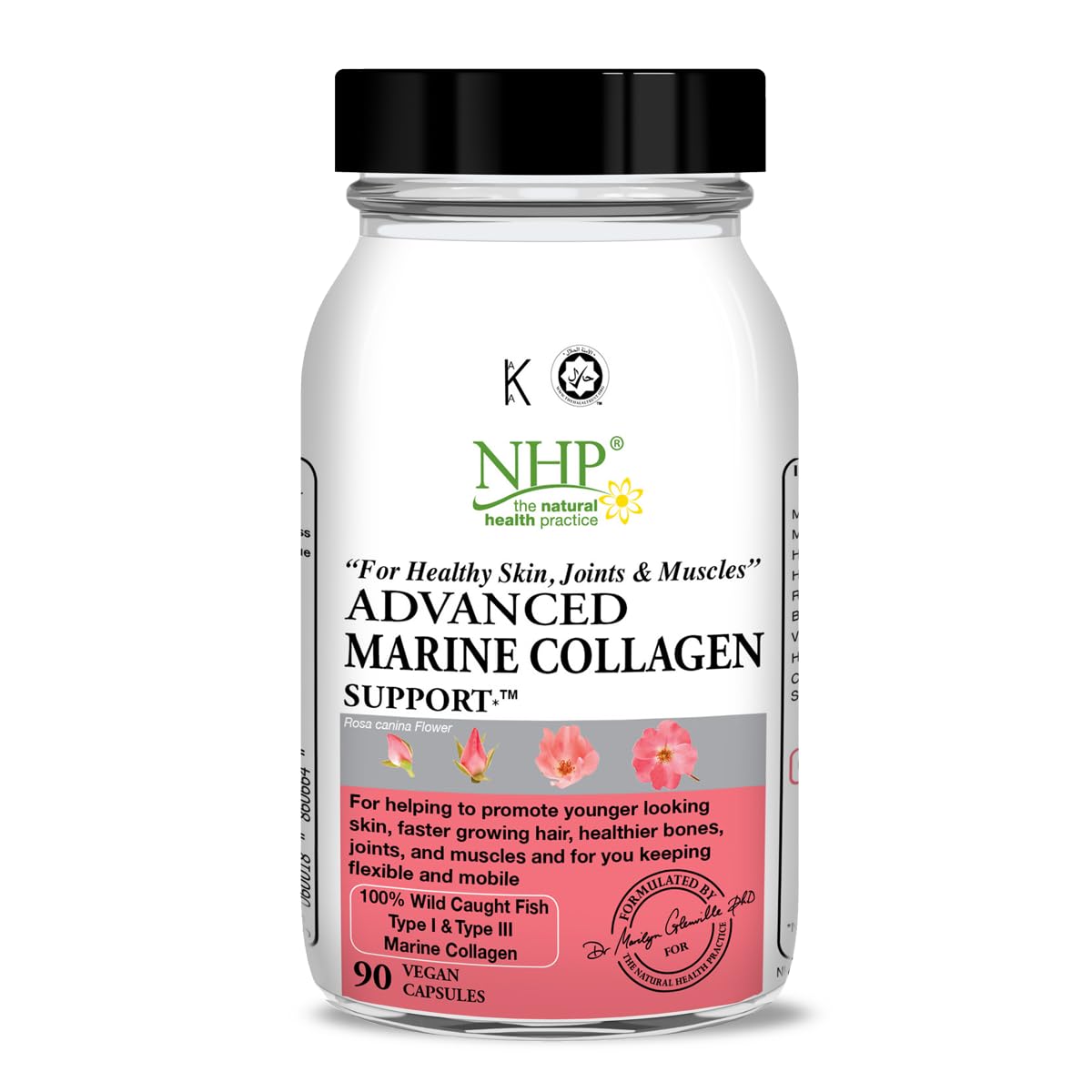 Advanced Marine Collagen Support, specifically Designed to Support Skin NHP The Natural Health Practice uk supplements