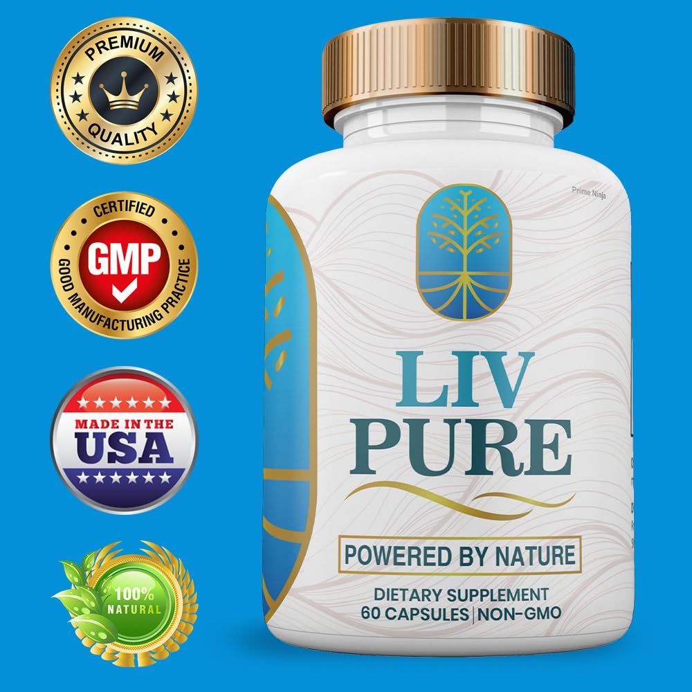 Liv Pure, Liv Pure Powered by Nature, Natural Liver Support Cleanse Recovery Liv Pure Pills Prime Ninja uk supplements
