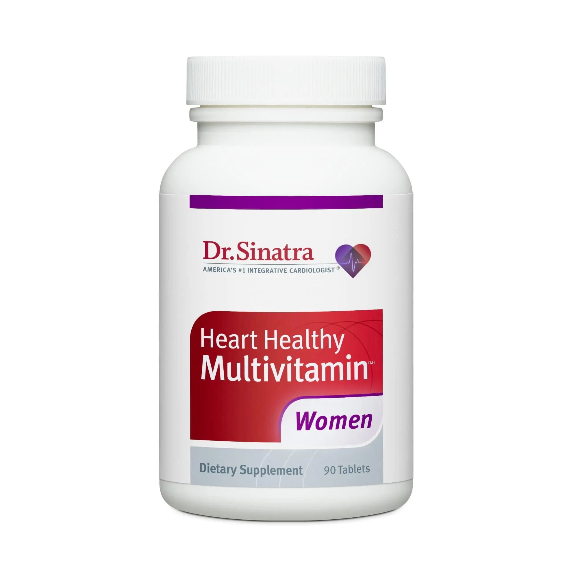 Dr. Sinatra Heart Healthy Multivitamin for Women with Vitamin D 1000 IU, A, B12, C, E, Biotin, Folate, and Zinc, 90 Tablets (30-Day Supply) Dr. Sinatra uk supplements
