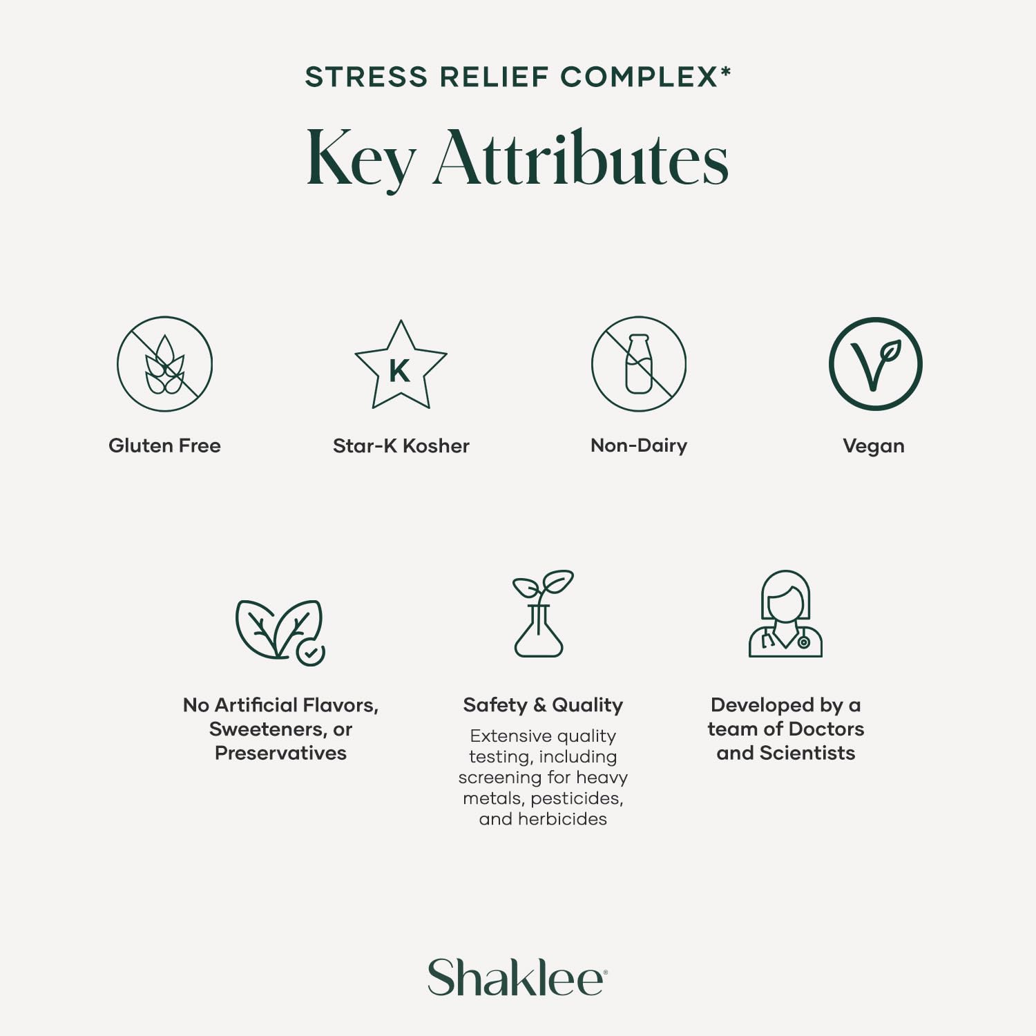 Shaklee - Stress Relief Complex - Calming Blend of L-theanine, Ashwagandha, Beta-sitosterol, and L-tyrosine - Promotes Relaxation without Drowsiness - 1 Caplet Daily - Adults Supplement - 30 Caplets Shaklee uk supplements
