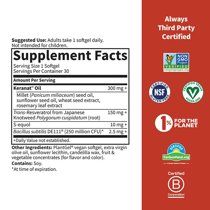 Garden of Life Herbals Menopause Supplement with S-equol & Trans-Resveratrol for Mult Garden of Life uk supplements