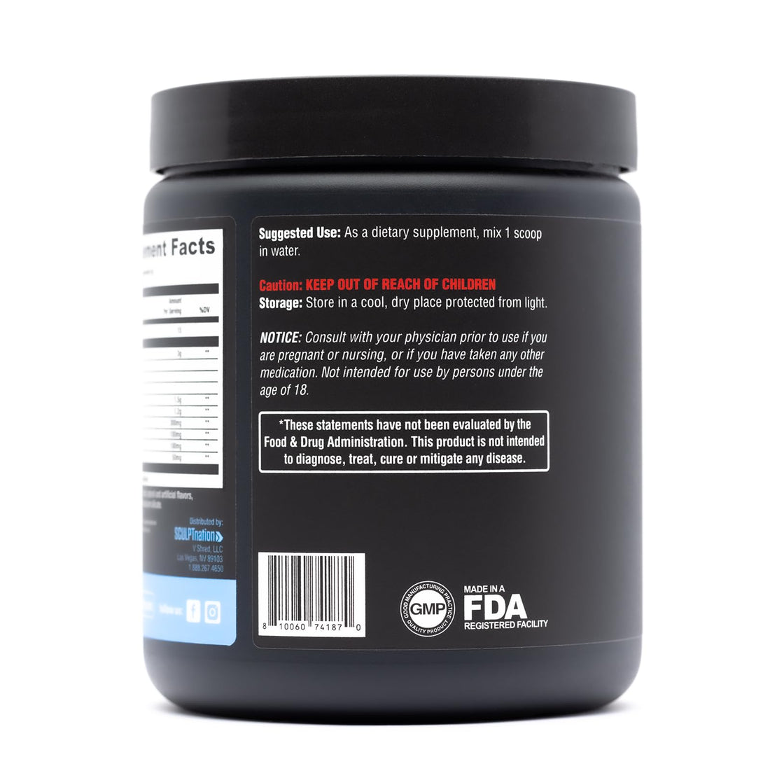 Sculpt Nation by V Shred PreWorkout - Premium Pre Workout Powder with Amino Acids Sculpt Nation uk supplements