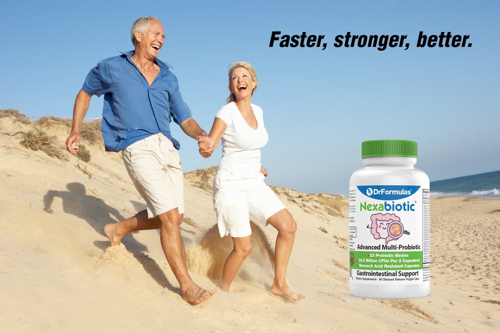 DrFormulas Nexabiotic 23 Multi Probiotic for Women and Men - Dr. formulated with Lactobacillus Acidophilus, Bifidobacterium Infantis, Saccharomyces Boulardii, 17.25 Billion CFUs DrFormulas uk supplements