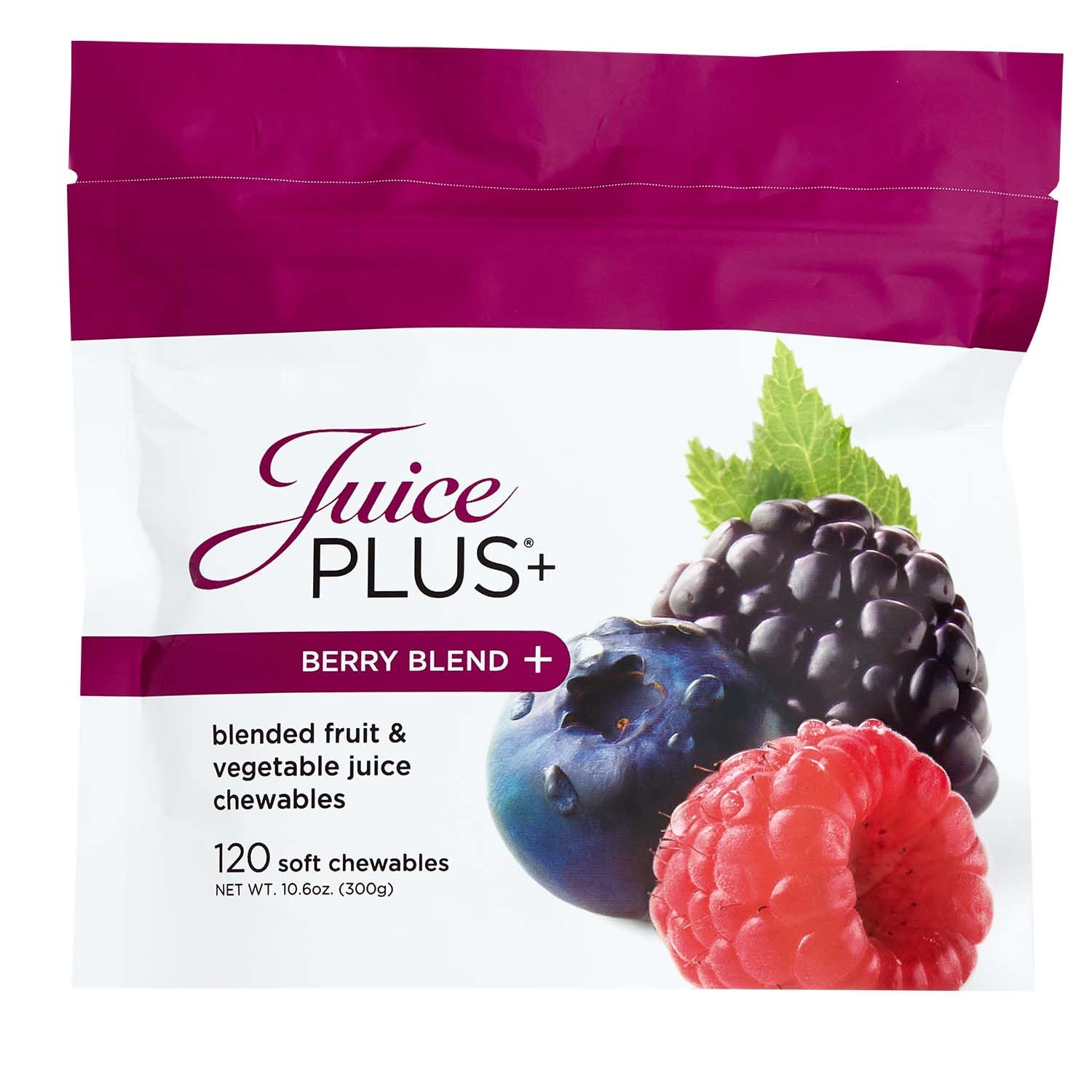 Juice Plus+ Berry Blend Soft Chews (Chewables) - Daily Nutrition from 12 Plants with Whole Fruit, Vegetable, & Berry - Raspberry, Bilberry, Blueberry, and More! for Adults and Kids - (1-mo, 30 Chews) Juice Plus+ uk supplements