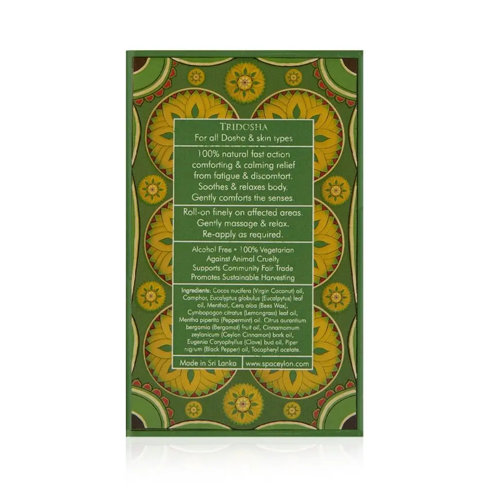 Spa Ceylon Comfort Relieving Balm Roll On SPA CEYLON uk supplements