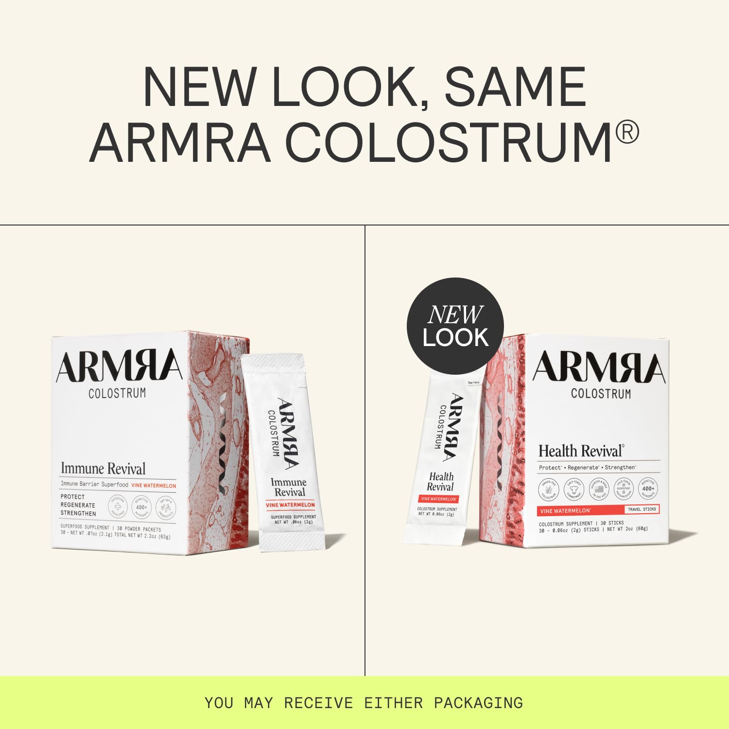 ARMRA Colostrum Powder | Vine Watermelon | Gut Health & Bloating | Skin & Hair | Immunity | Keto, Gluten & Fat-Free | 60 Servings ARMRA uk supplements