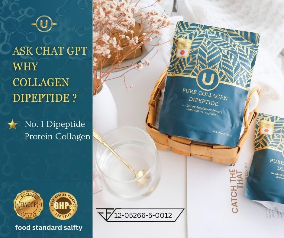 U+ Pure Collagen Dipeptide Supplement - Advanced Hydrolyzed Collagen Powder for Skin, Hair U+ Pure Collagen uk supplements