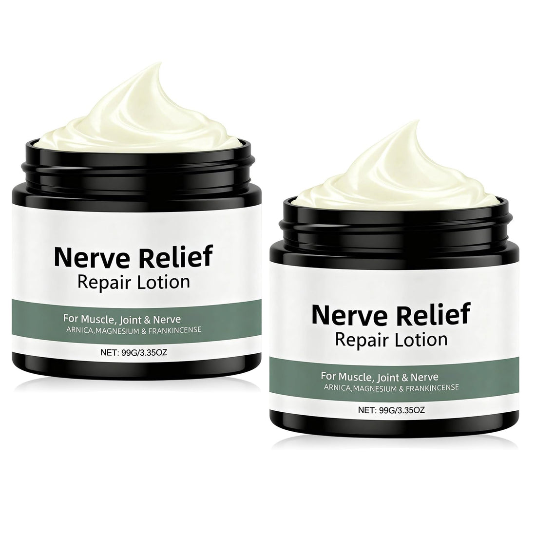 2 Pcs Nerve Relief Repair Lotion Cream, Neuropathy Lotion with Arnica & Magnesium for Knee, Lumbar, Neck, for Joint, 3.5 fl oz Aus Healthcare uk supplements