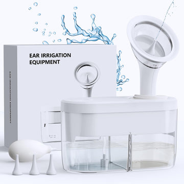 Water Powered Ear Cleaner, Ear Wax Removal Kit with Sewage System KAUGIC uk supplements