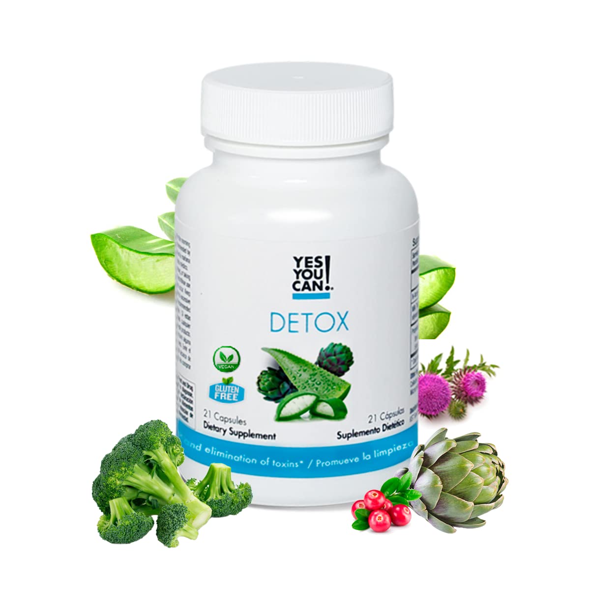 Yes You Can! Natural Detox Cleanse - Daily Cleanse Supplement for Men & Women Yes You Can! uk supplements