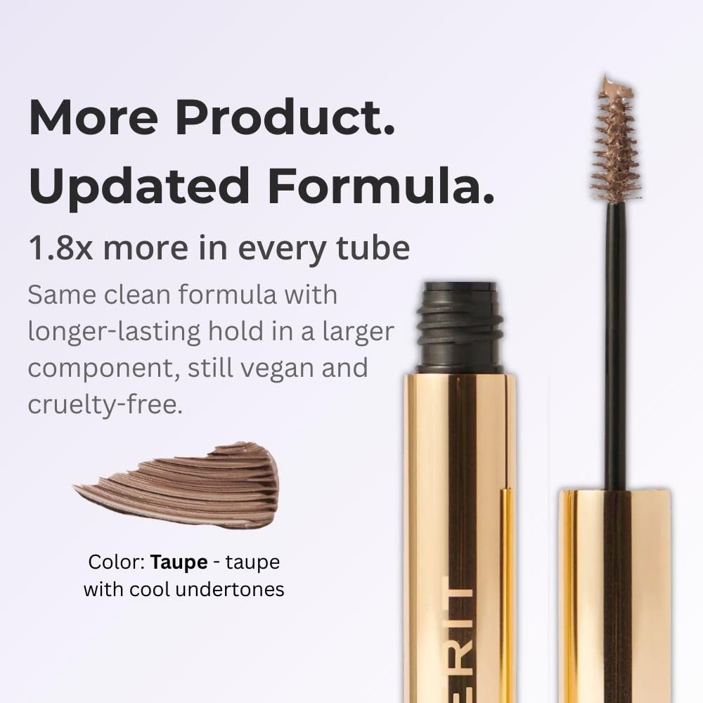 Merit Brow 1980 Volumizing Tinted Eyebrow Gel-Pomade - Taupe - Taupe with Cool Undertones Merit uk supplements