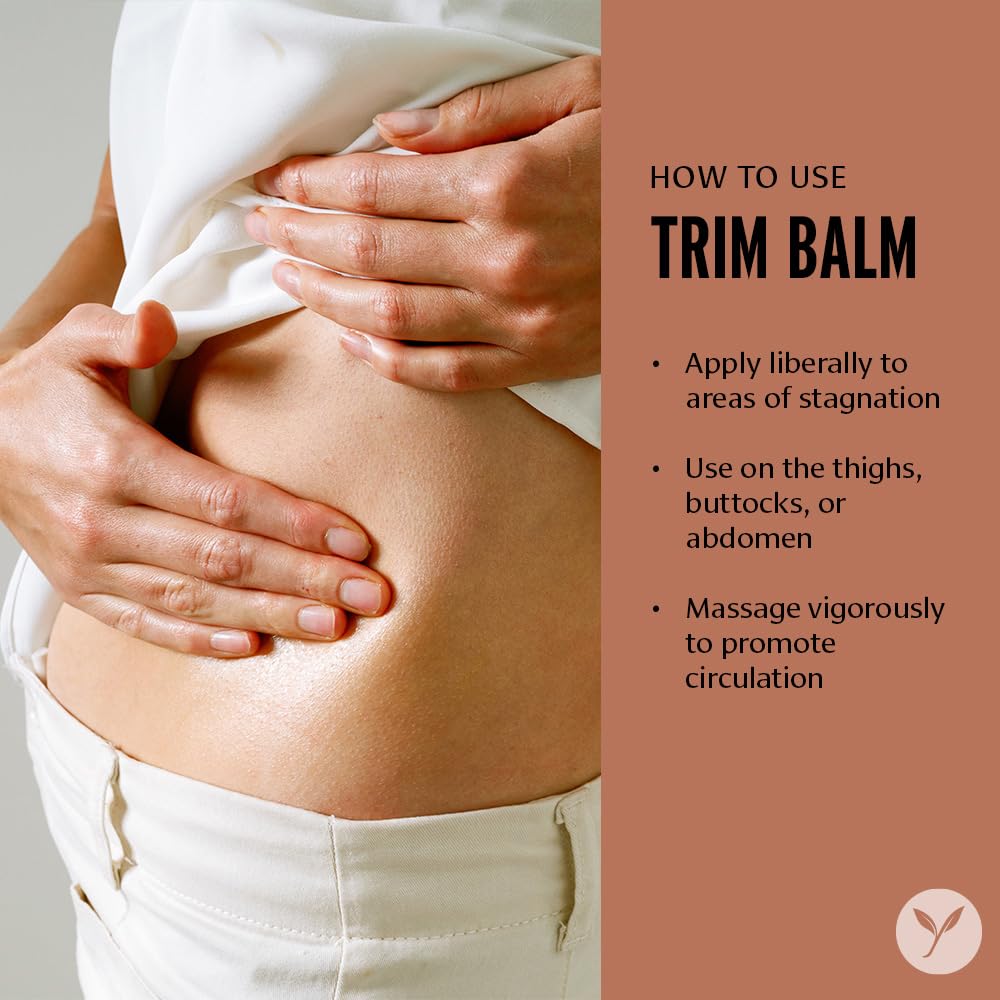 Banyan Botanicals Trim Balm - Certified Organic, 4 oz - Chitrak and Guggulu Increases Metabolism Banyan Botanicals uk supplements
