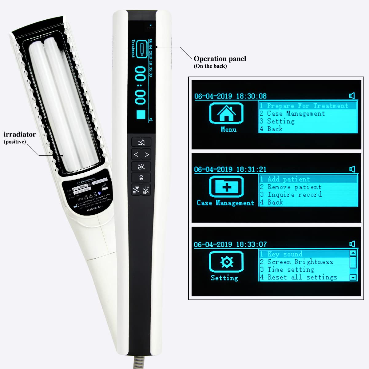 AUSPA UV Phototherapy Lamp Light Home Use Portable AUSPA uk supplements