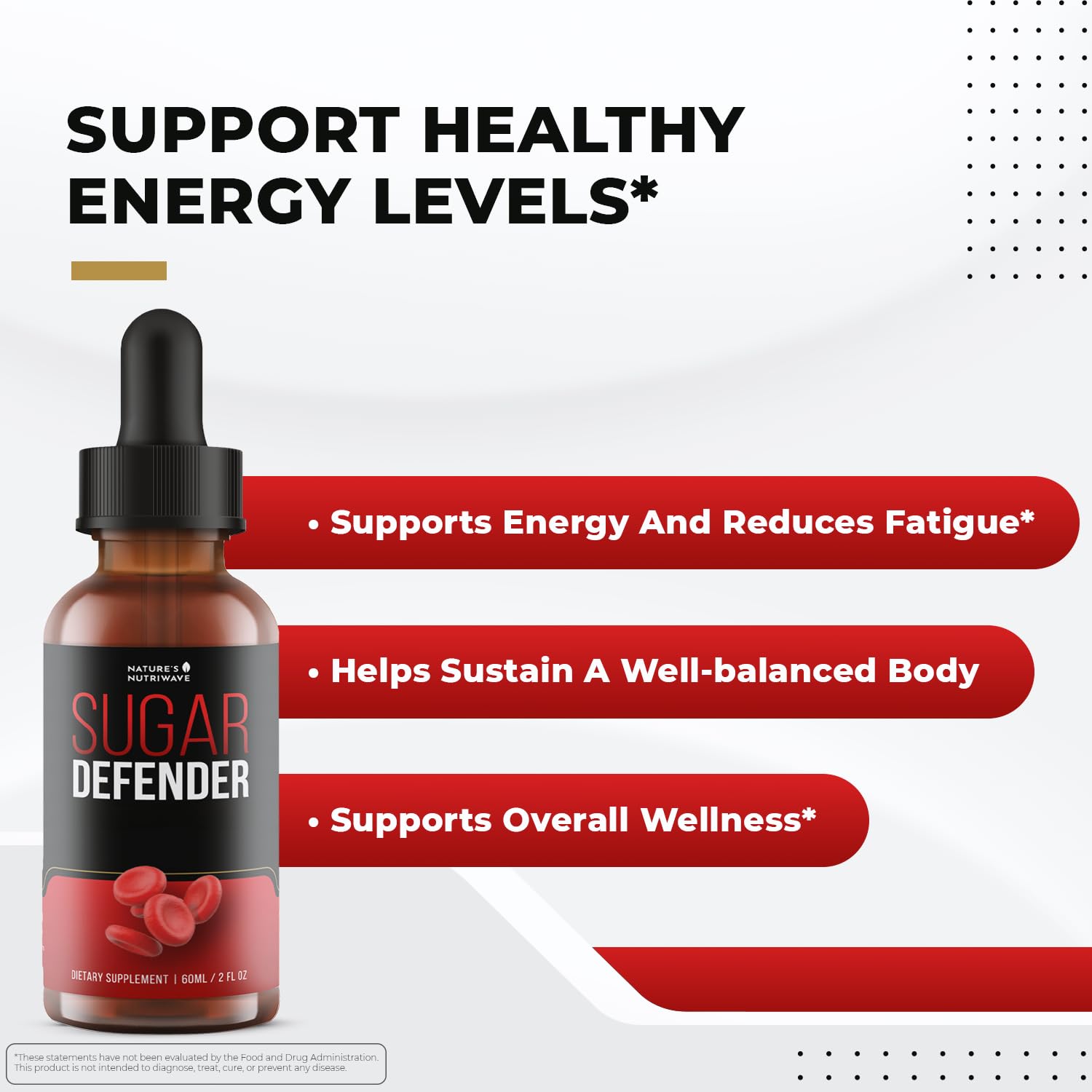 Nature’s NutriWave Defender Drops – Plant-Based Liquid Formula – Natural Ingredients, Non-GMO, Easy to Use, Made in USA – 60 mL, 60 Servings, 6 Month Supply Nature’s NutriWave uk supplements