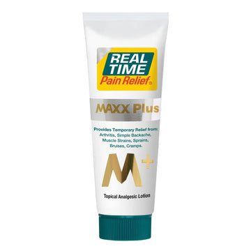 Real Time Pain Relief MAXX Plus - 7oz Tube | Intensive Formula with 19 Natural Ingredients Including Hemp Oil | Fast-Acting Relief for Muscle Pain, Arthritis, Backaches, and More Real Time Pain Relief uk supplements