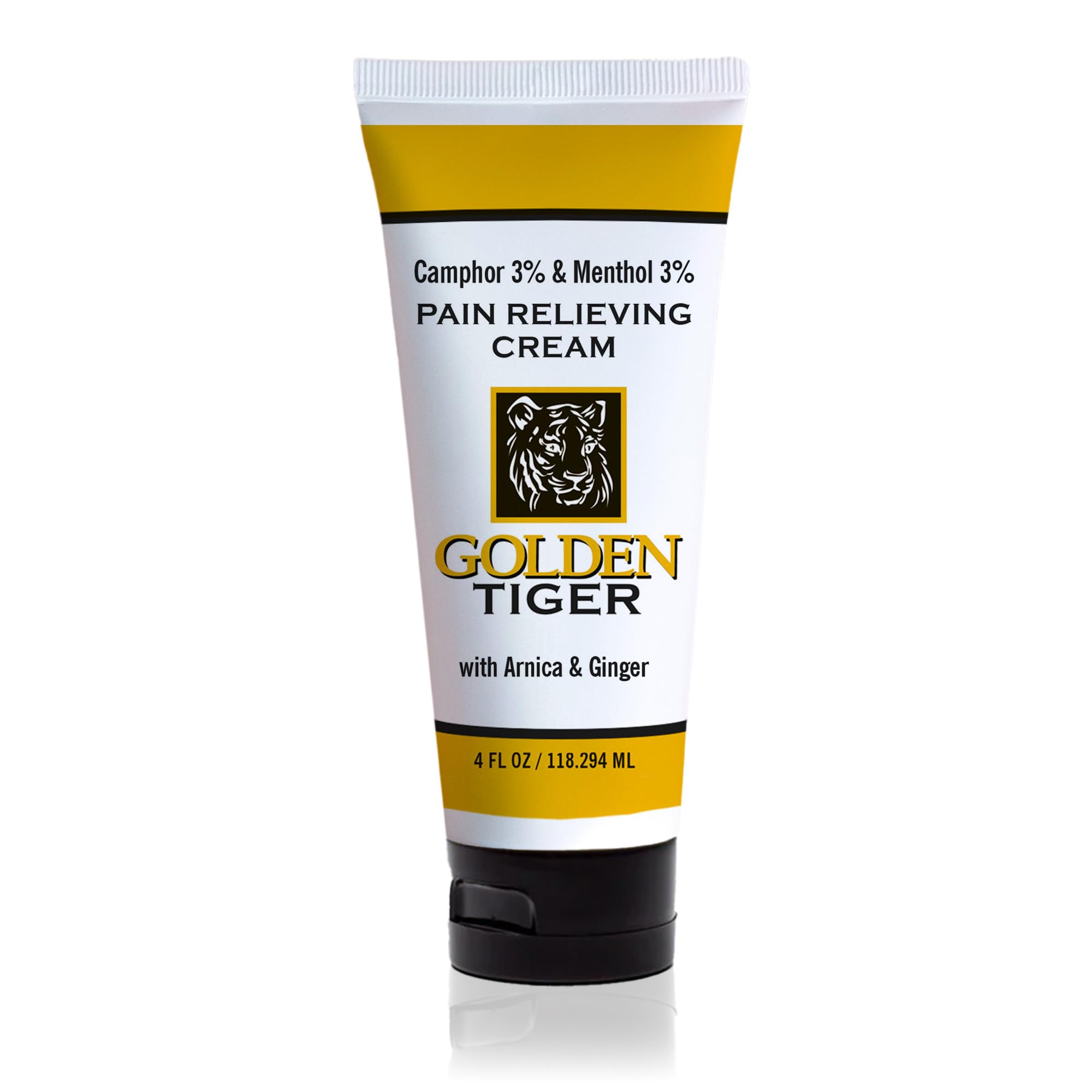Golden Tiger Pain Relief Cream - 4 oz Tube Golden Tiger uk supplements