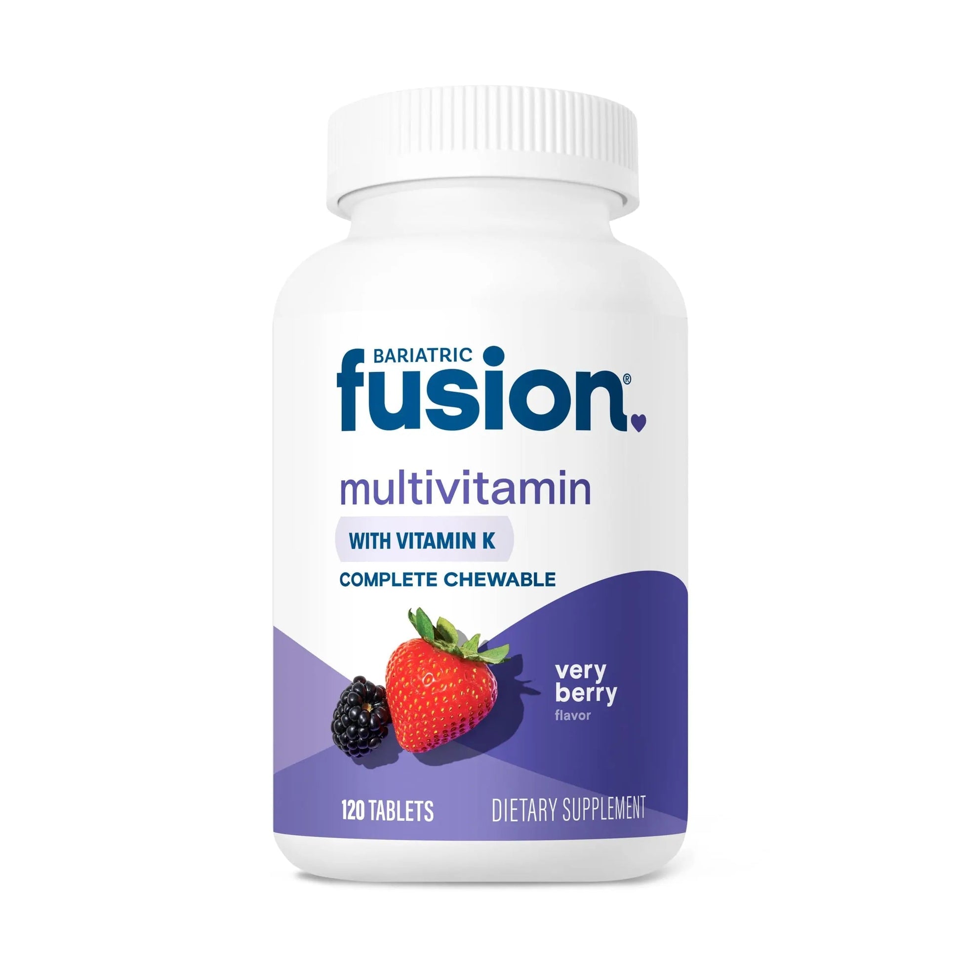 Bariatric Fusion Very Berry Complete Chewable Bariatric Multivitamin with Iron and Vitamin K for Bariatric Surgery Patients Including Bariatric Fusion uk supplements