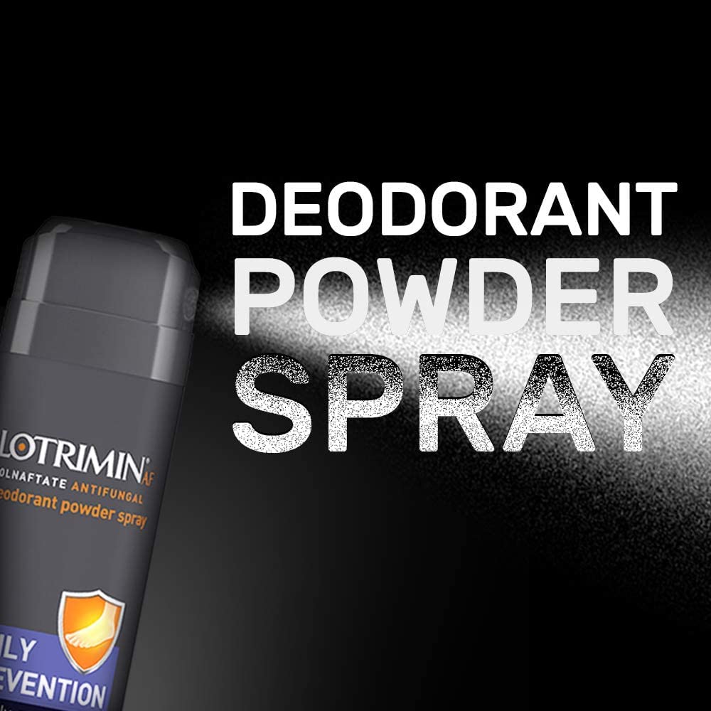 Lotrimin AF Athlete's Foot Daily Prevention Deodorant Powder Spray Lotrimin uk supplements