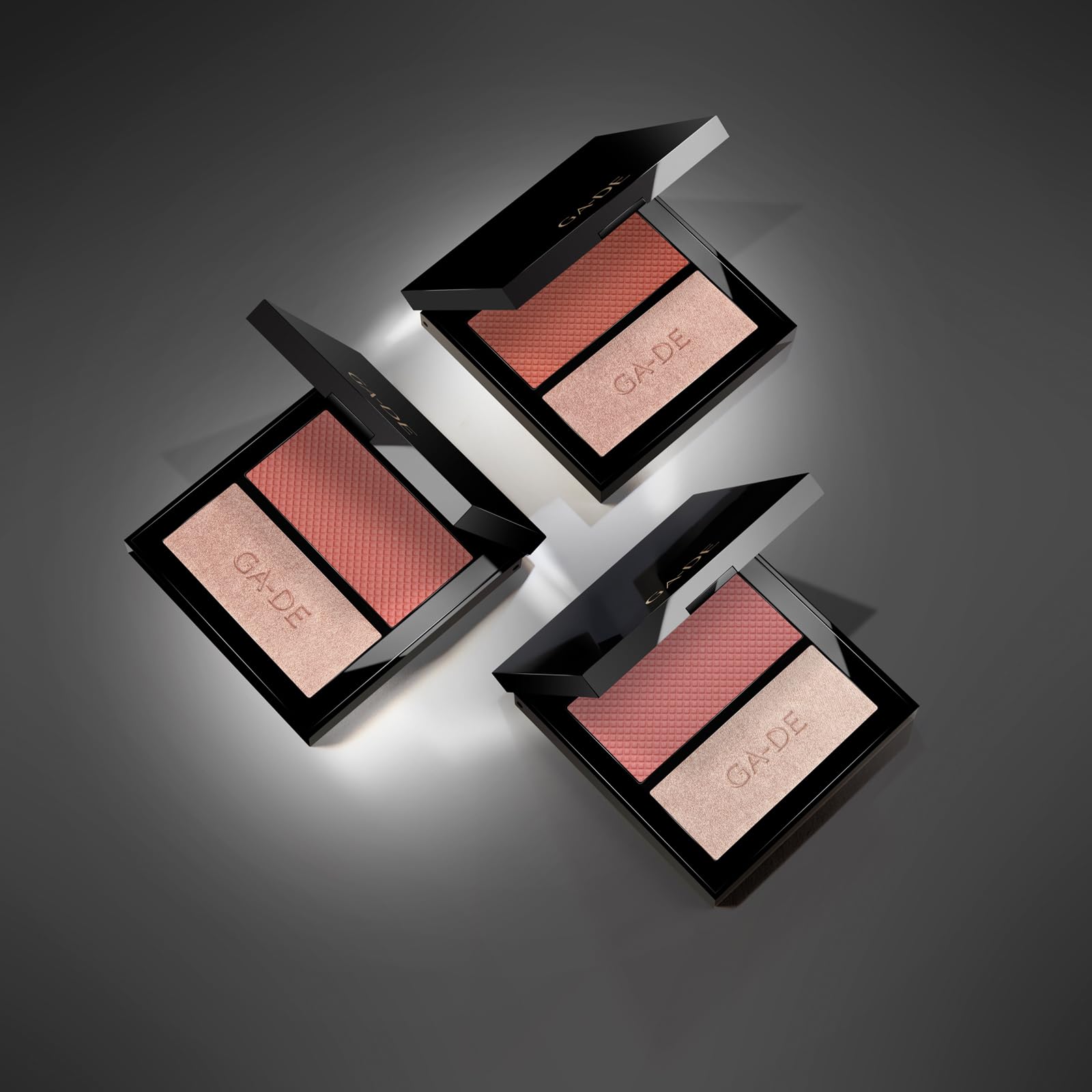 GA-DE Velveteen Blush and Shimmer Duet, 50 - Formulated with Micronized Pearls and Pigments for Sculpting Face and Décolleté - Paraben-Free - 0.26 oz GA-DE uk supplements