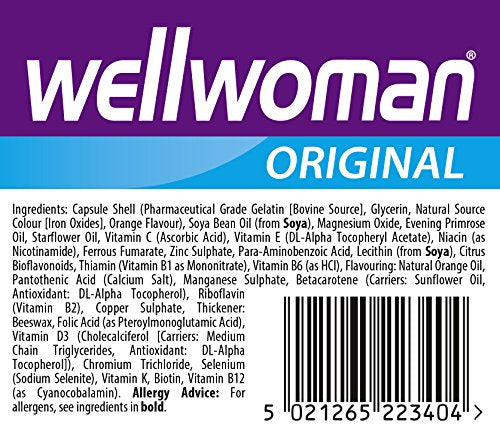 Vitabiotics Wellwoman Original - 90 Capsules Wellwoman uk supplements