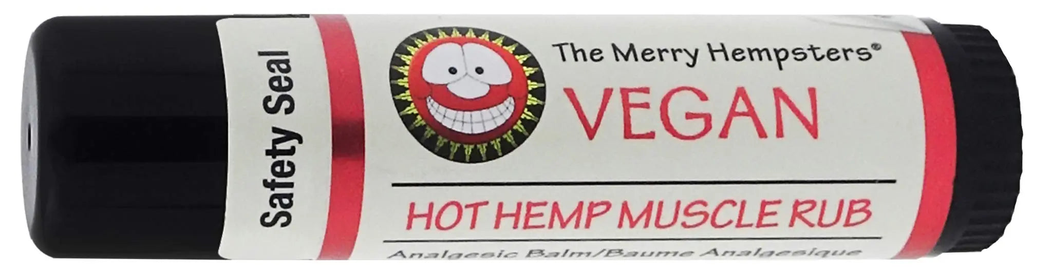 The Merry Hempsters Hot Hemp Muscle Rub Gravity Display Case (12 Tubes) The Merry Hempsters uk supplements