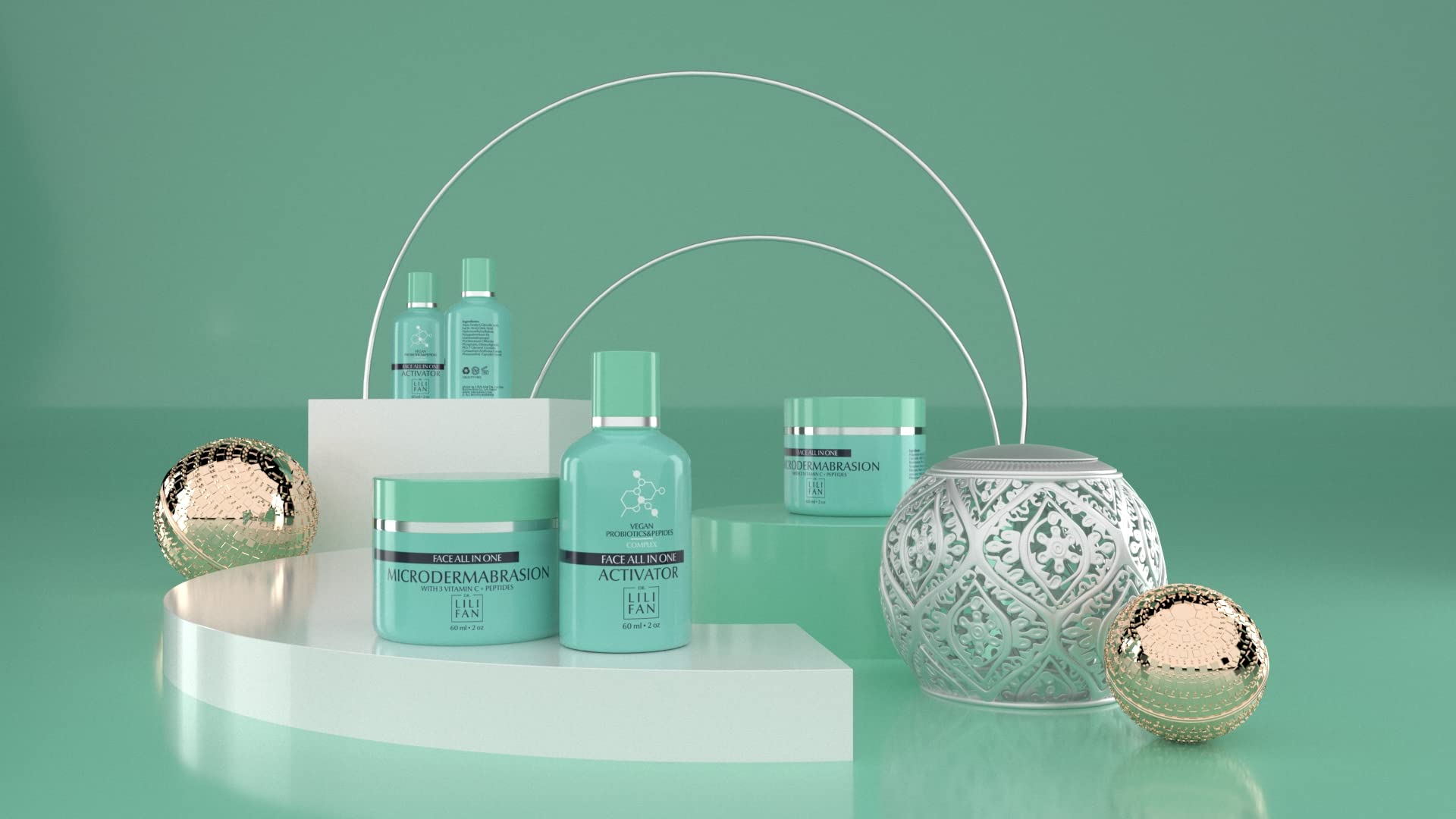 Dr Lili Fan Probiotic All-In-One Microdermabrasion Kit with Vitamin C and Peptides. Your At-Home Spa Treatment. Get Radiant, Healthy-Looking Skin. 2 fl oz Dr Lili Fan uk supplements