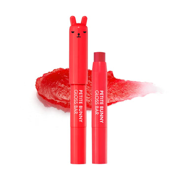 TONYMOLY Petit Bunny Lip Gloss – Easter Basket Stuffer, Cute Bunny Lip Crayon, Hydrating Korean Lip Gloss with Vitamin E for Soft, Juicy Cherry TONYMOLY uk supplements