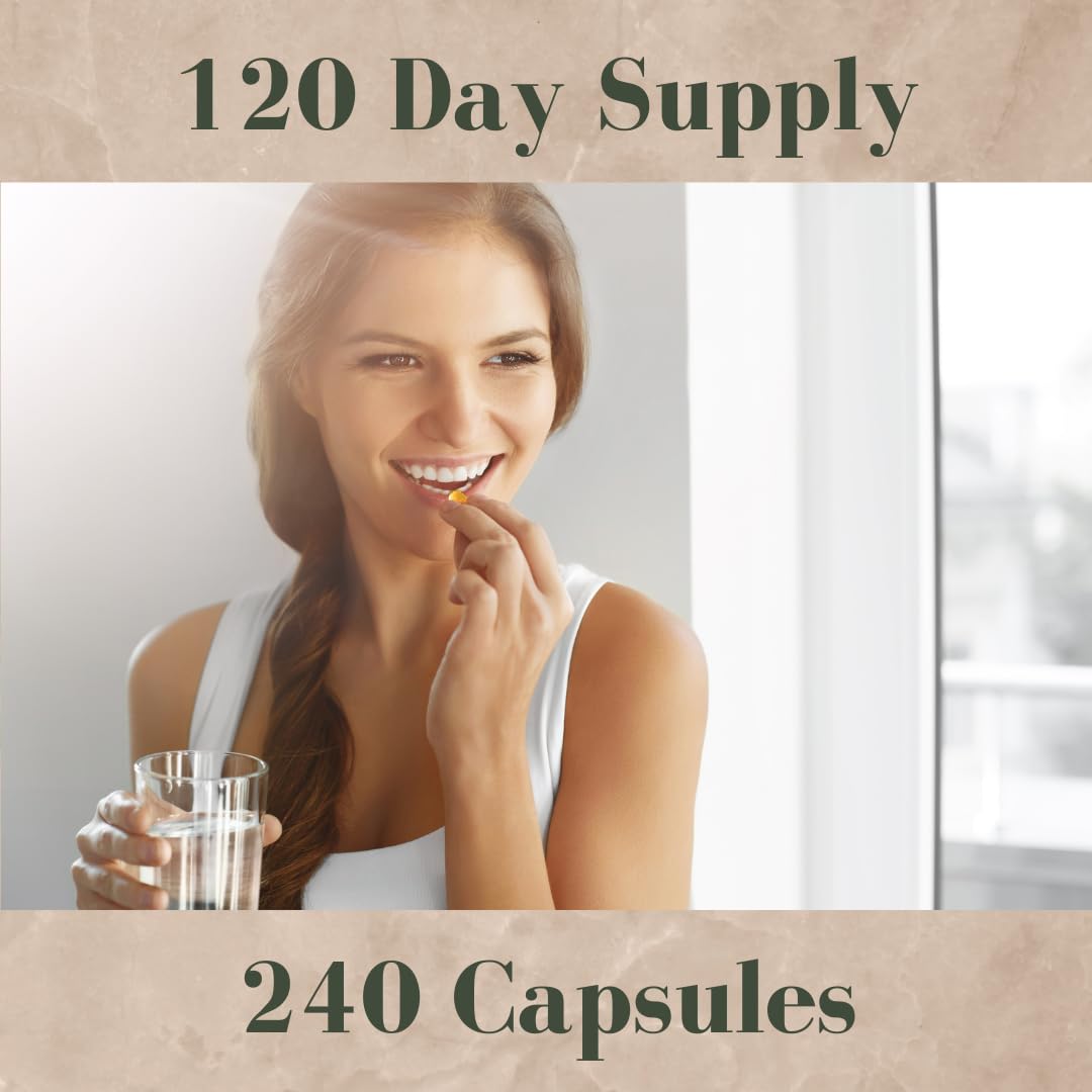 Research Labs 2 Fer 1 Ad Organic Irish Sea Moss Capsules 240 Total Pills, Raw Wildcrafted Seamoss Enhanced w/Bladderwrack & Burdock Root Antioxidant Powerhouse. Thyroid Support Research Labs uk supplements
