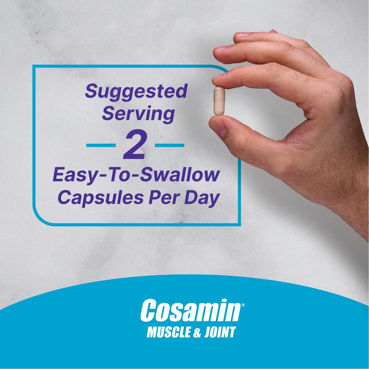 Cosamin Nutramax Muscle & Joint, Works to Decrease Cartilage Breakdown, Joint Health Supplement, Adult Men and Women Joint Health, 74 Capsules Cosamin uk supplements