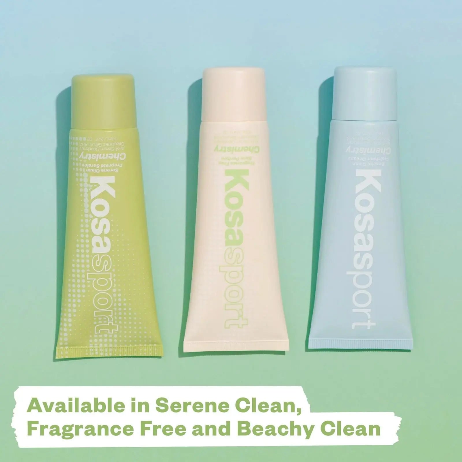 Kosas Chemistry Deodorant - Aluminium and Baking Soda Free + BO-Fighting AHA Serum that Exfoliates, Softens, and Nourishes the Skin, (Fragrance Free) Kosas uk supplements