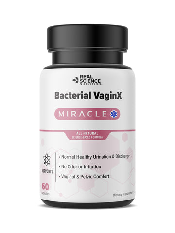 Real Science Nutrition Offers Bacterial VaginX Miracle - Nitric Oxide Enhanced Formulated Real Science Nutrition uk supplements